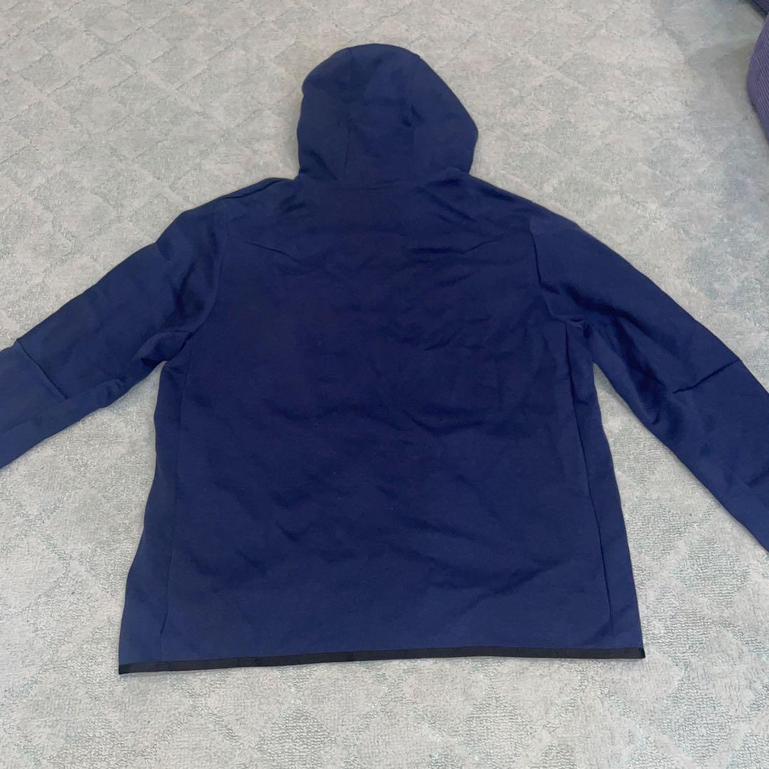 PSG ナイキ テックフリーススルースウェット- ダークブルー　X L