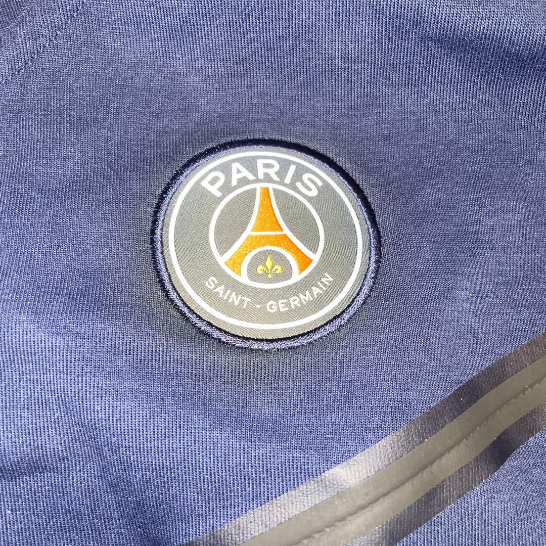 PSG ナイキ テックフリーススルースウェット- ダークブルー　X L