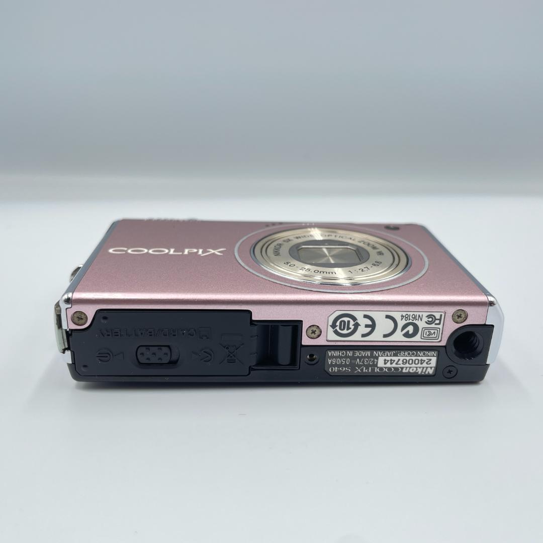 【動作品・転送特典無料あり】Nikon coolpix S640 PINK