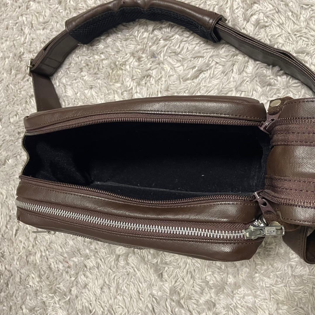 レア　ポーター ショルダーバッグ フリースタイル 2層 大容量 カメラバッグ