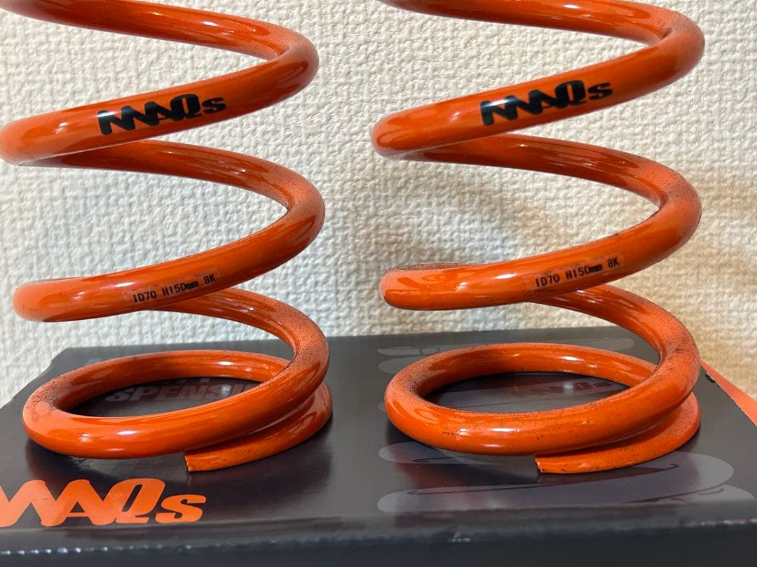 MAQS スプリング 2個セット　ID70 150mm 8K