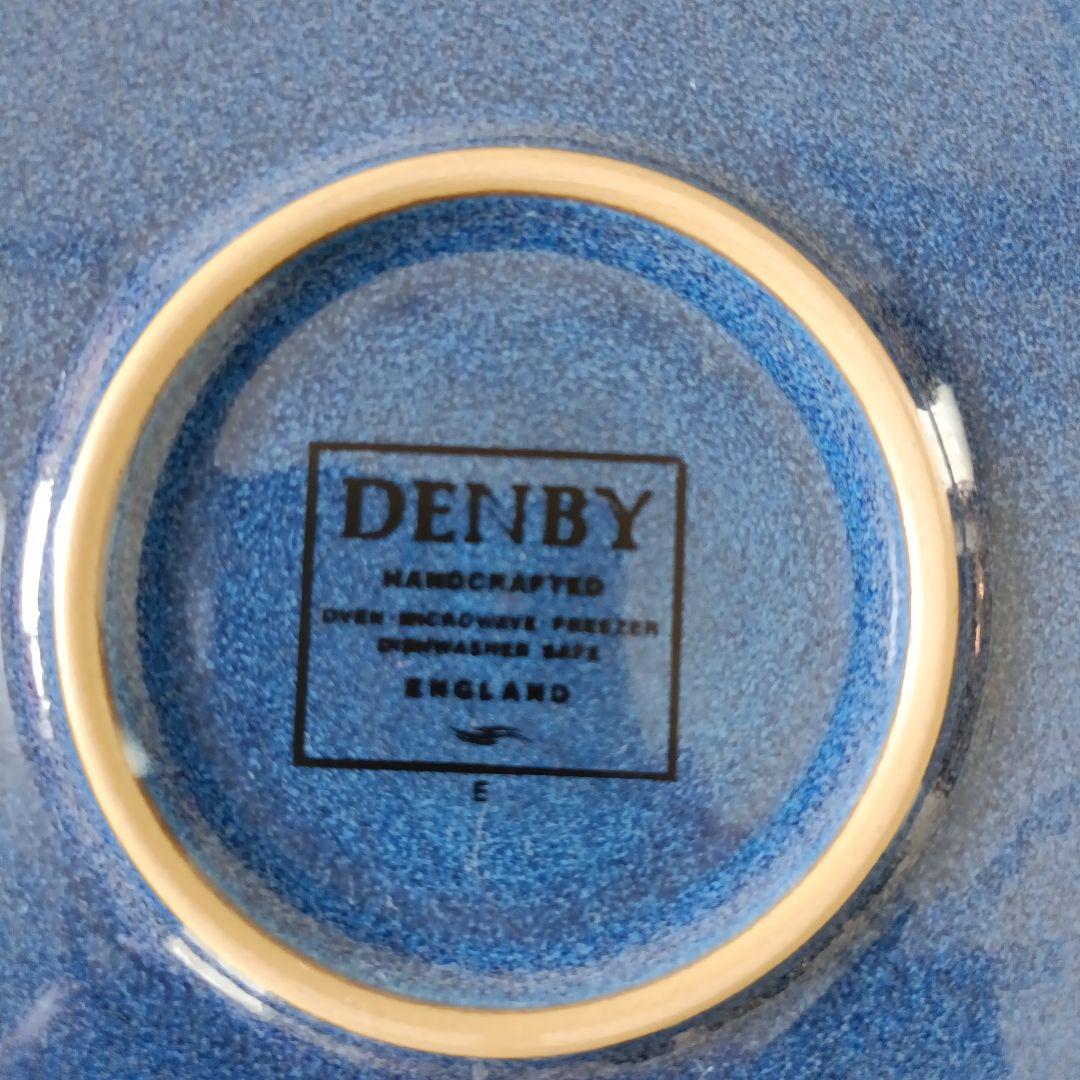 DENBY インペリアルブループレート大小各６枚セット