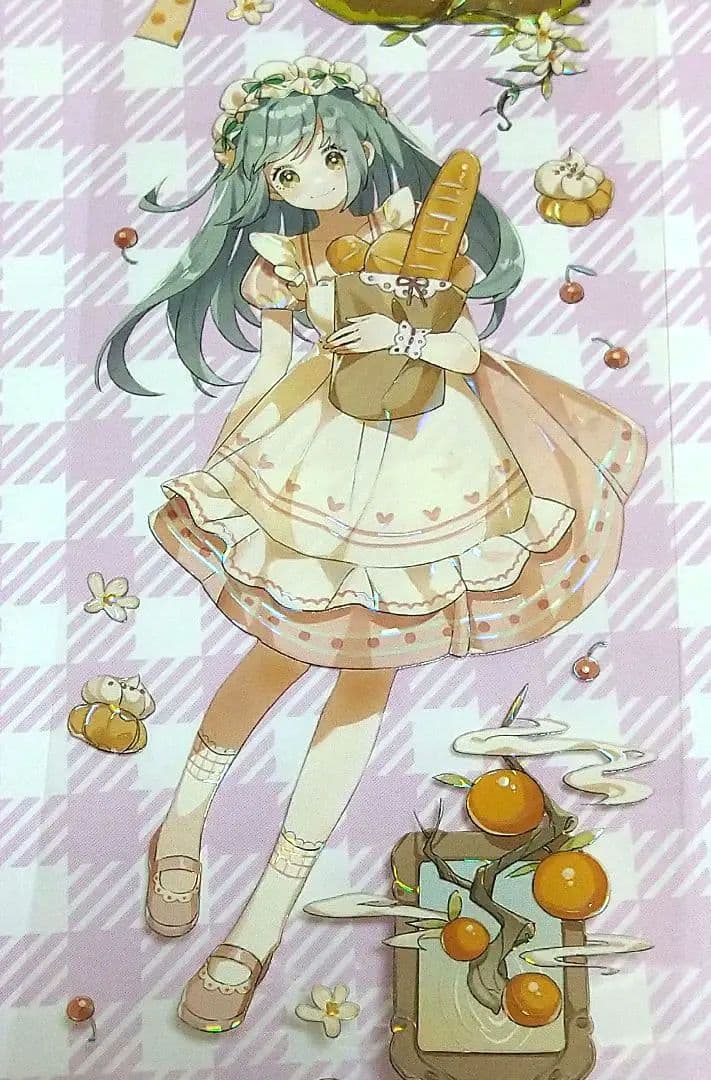 J1109＃魔法面包屋(贝壳光)Dailylife切り売り海外人物マステ女の子