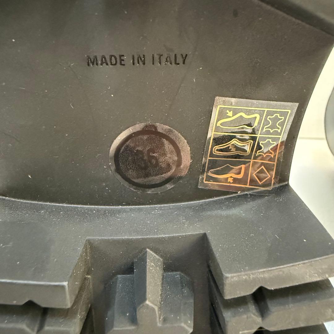 バレンシアガ ストライク レースアップ ブーツ 23cm ブラック