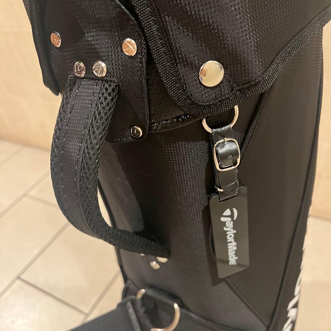 TaylorMade キャディバッグ 黒/緑 ゴルフ テーラーメイド グリーン