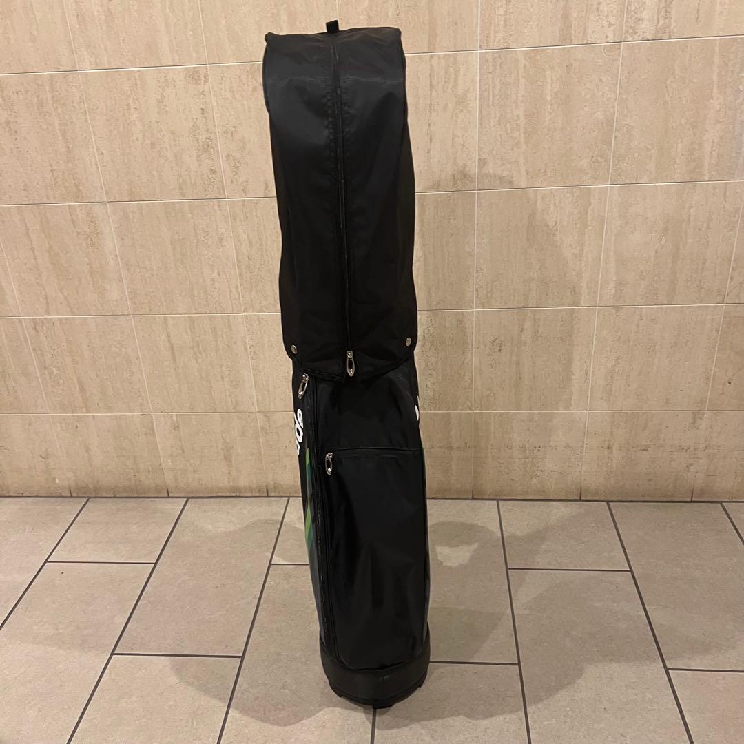 TaylorMade キャディバッグ 黒/緑 ゴルフ テーラーメイド グリーン