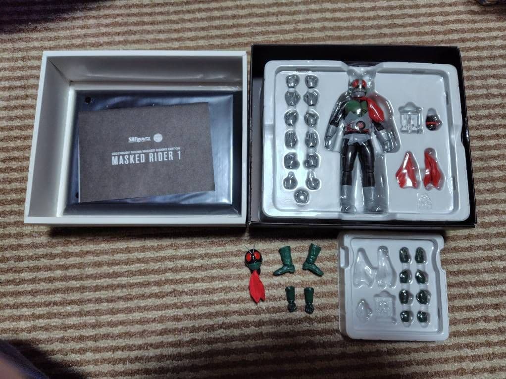 真骨彫仮面ライダー新1号＋桜島頭部.グローブ.ブーツ