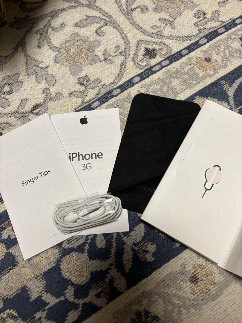 apple iPhone 3G 日本初代　16GB 希少　ホワイト　完品　白