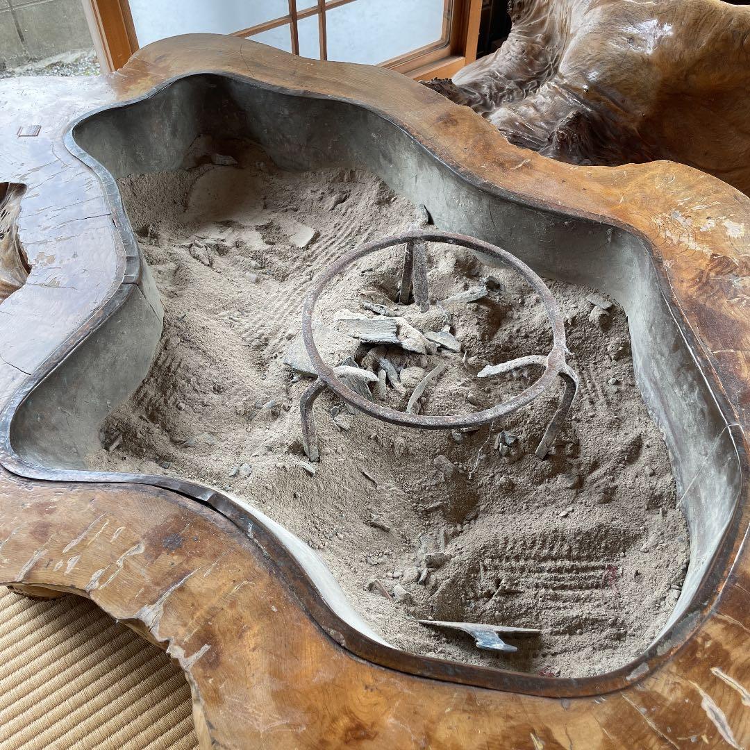 おがろ　火鉢　骨董品