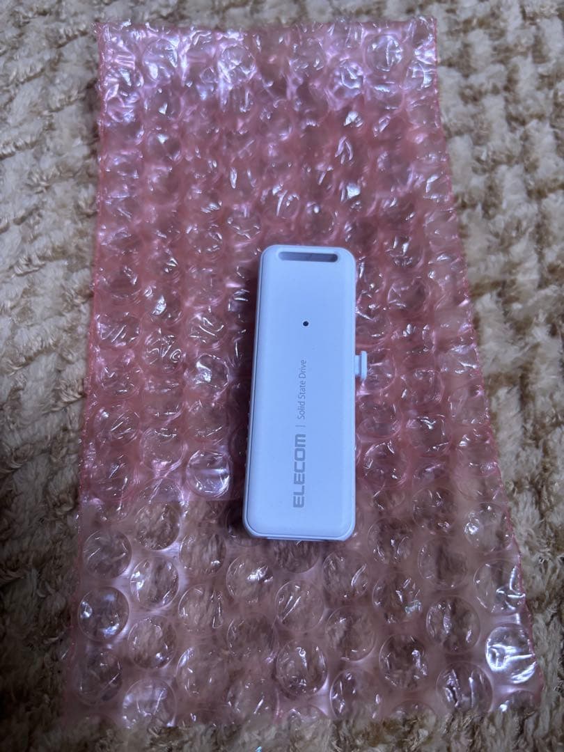 ELECOM 500GB 外付けSSD ESD-EMB500GWH
