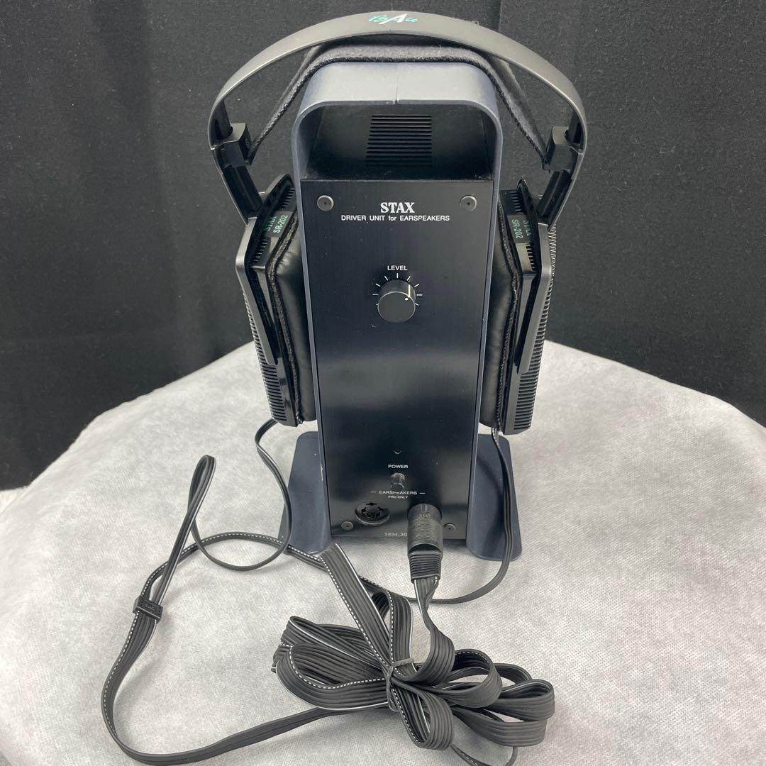 STAX.SRM-300、ヘッドフォンSR-202、オヤイデ電源ケーブル