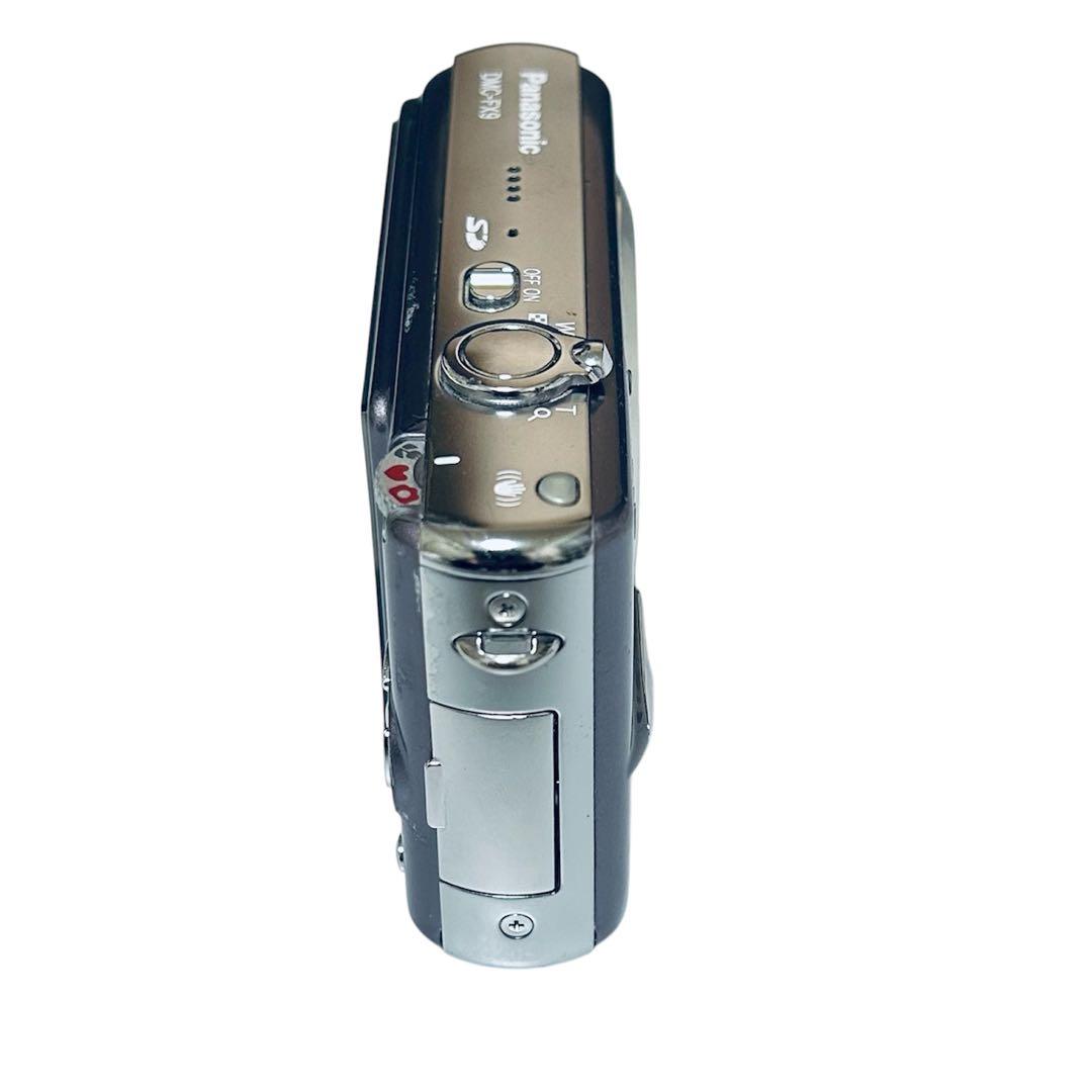 Panasonic DMC-FX9 グレーLEICAレンズ デジカメ 動作確認済