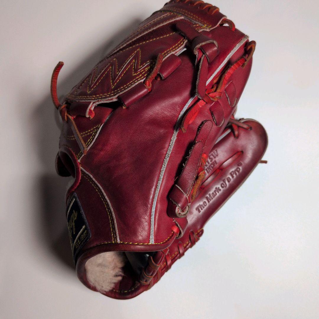 【美品】Rawlings 軟式 ピッチャー用 グローブ GR5HEA15W