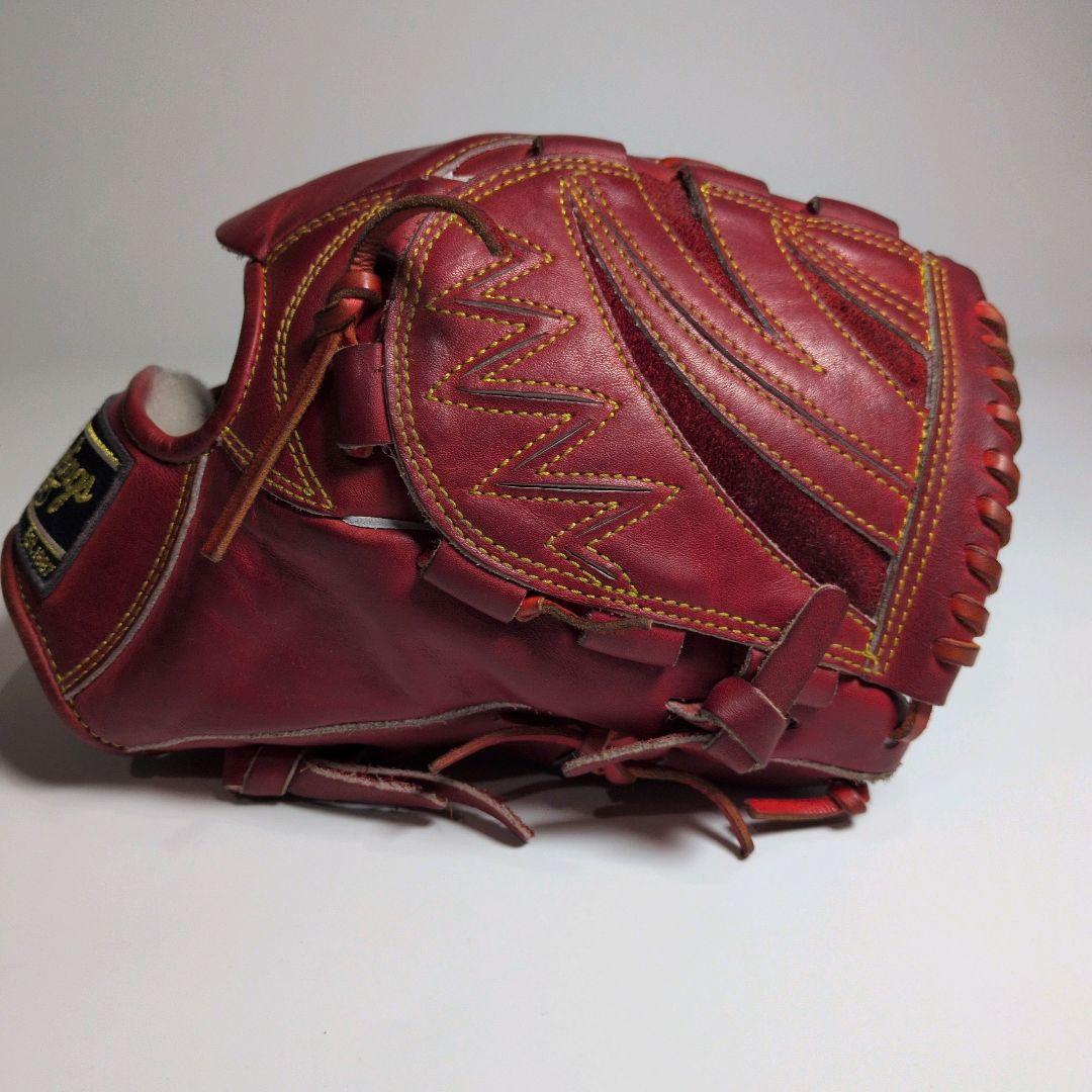 【美品】Rawlings 軟式 ピッチャー用 グローブ GR5HEA15W