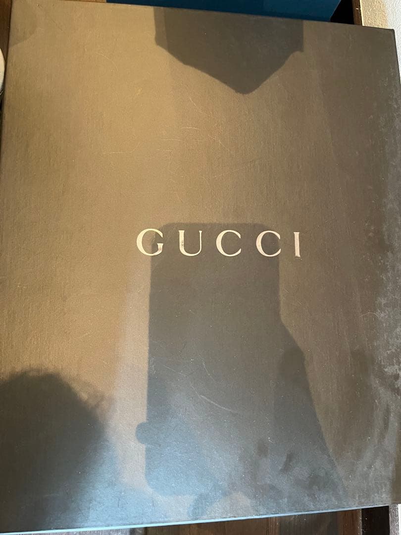 GUCCI レザー スエードブーツ　36