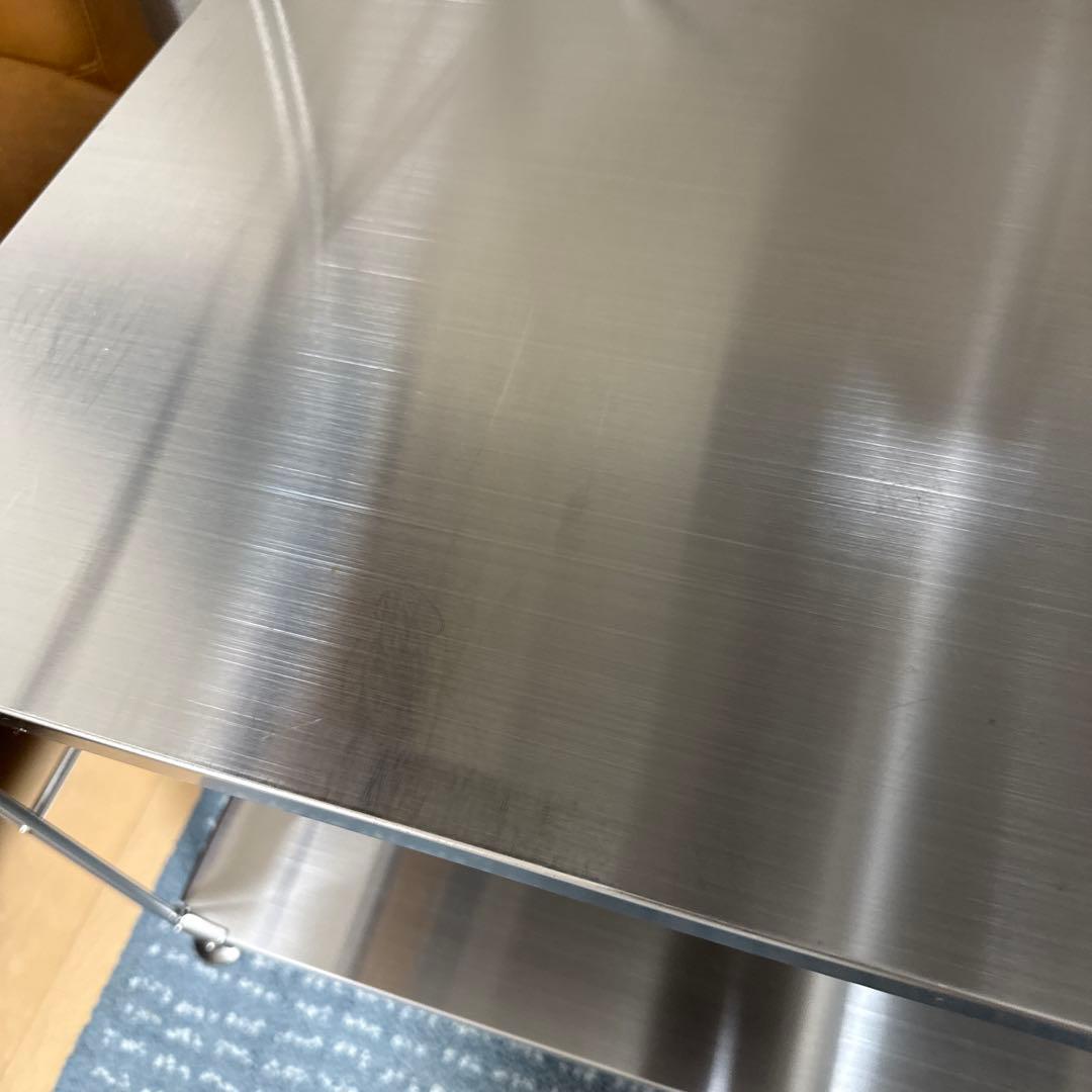 無印良品　ステンレスユニットシェルフ　中