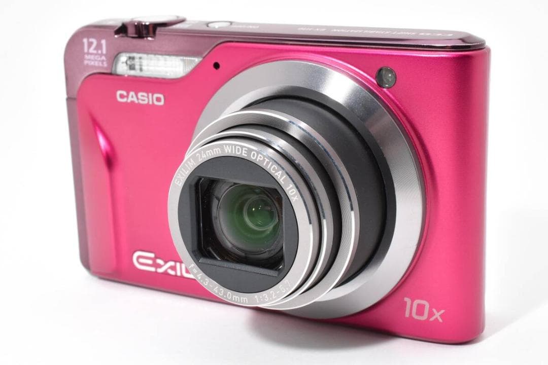 極美品 カシオ　CASIO EXILIM EX-H10 ピンク ＃A364