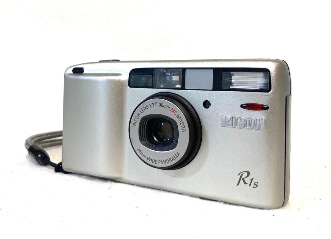 【完動品 美品】RICOH R1s フィルムカメラ ケース付き 動作確認済