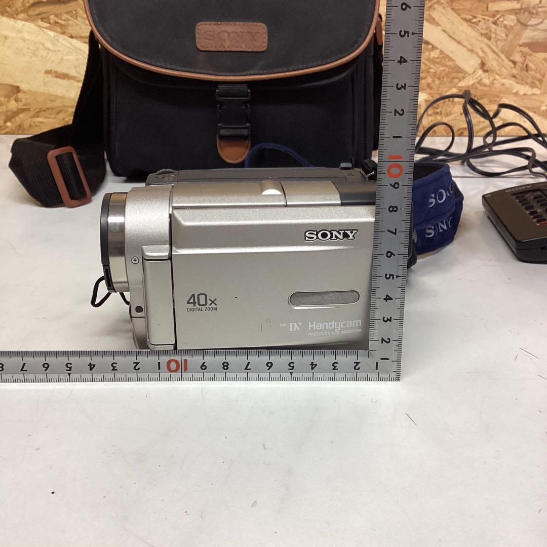 SONY DCR-TRV5 ビデオカメラ本体　ハンディカメラ　収納バック（H36