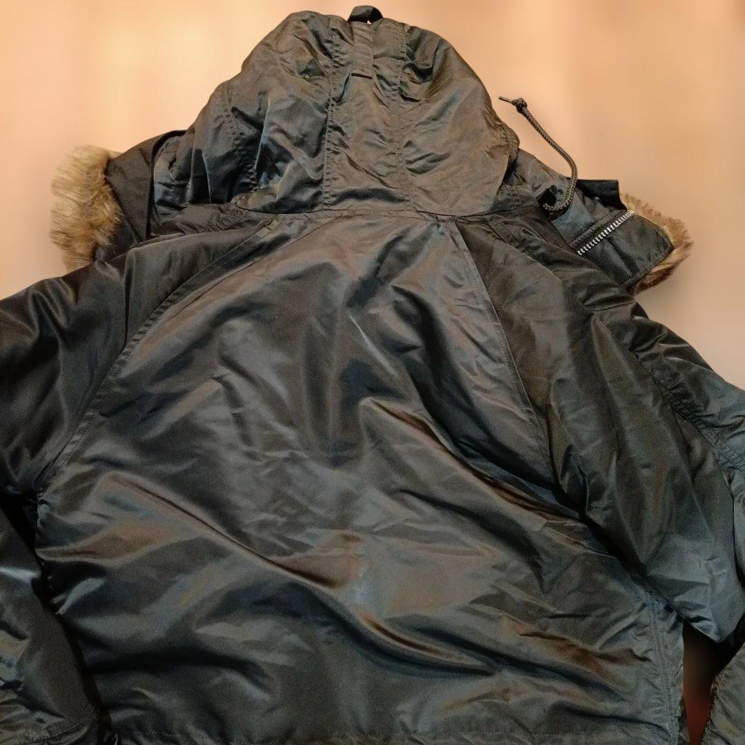 D*バ様 美品☆alpha N3B☆カーキグリーン　XL