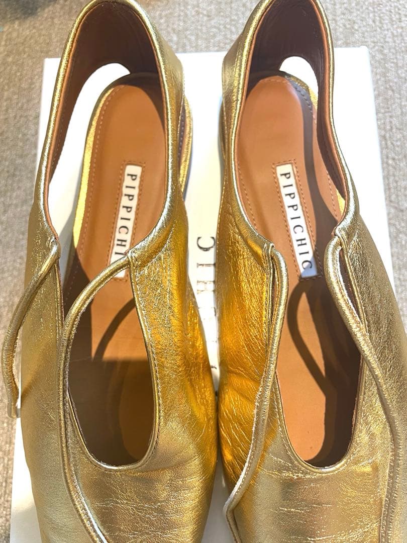 PIPPICHIC AMBERCOCO ゴールド 36 1/2 23.5cm