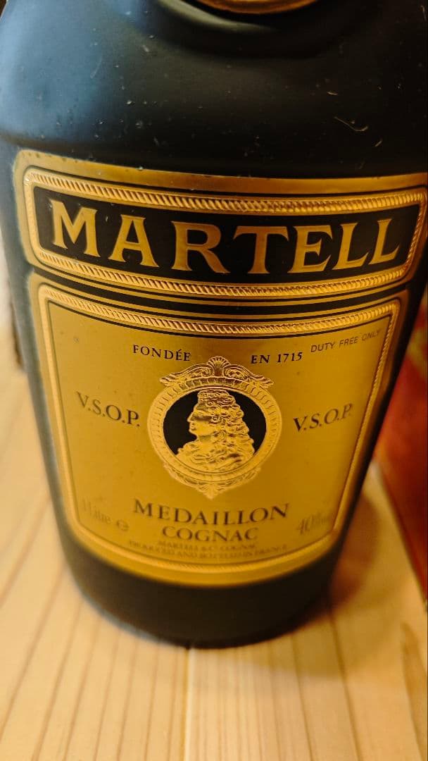 古酒　MARTELL マーテル VSOP メダイヨン 1L