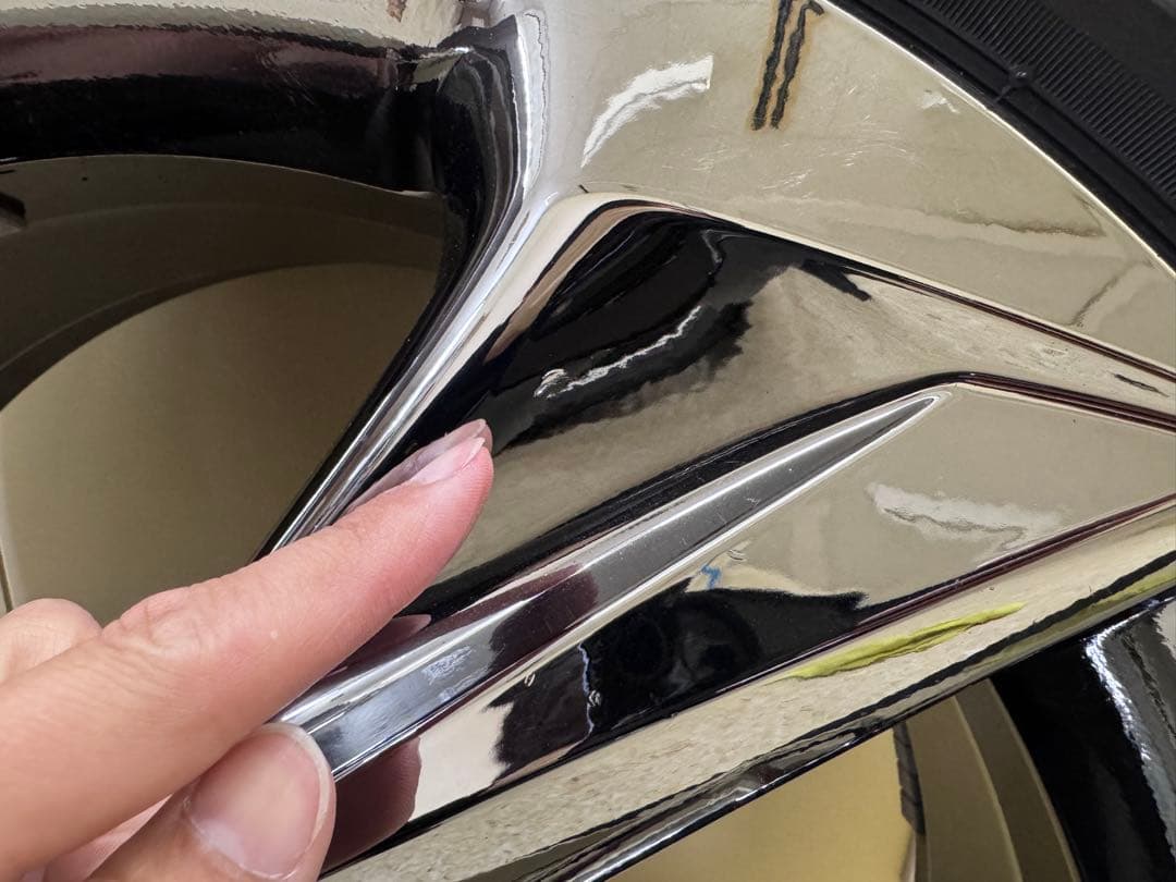 トヨタ 220系クラウン RS 純正ホイール・タイヤ・ナットセット【新車外し】