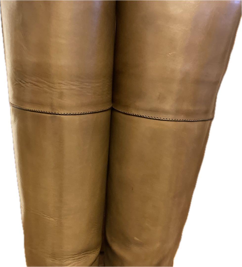 美品　SARTORE サルトル　シングルバックベルト　ジョッキーブーツ　ブラウン