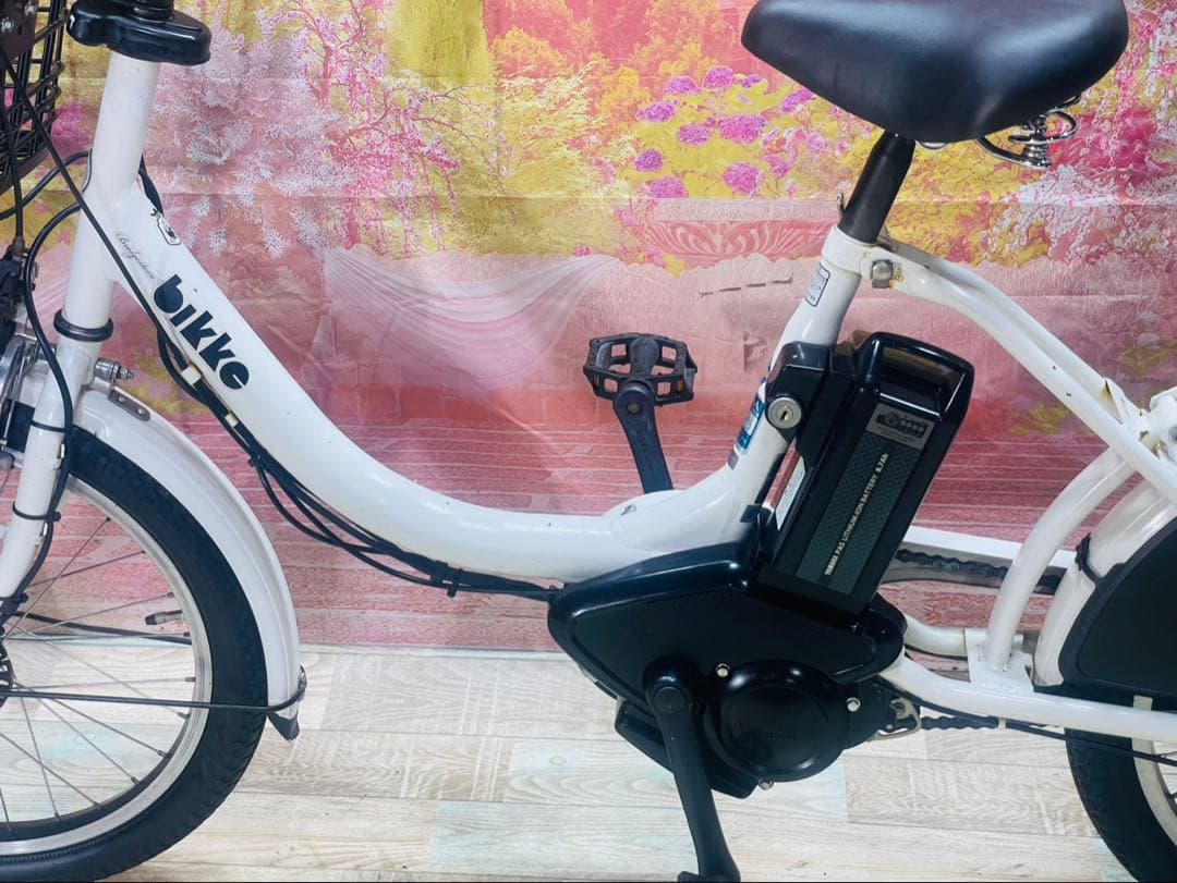 ZK3354 電動自転車 ブリヂストン ビッケ 子供乗せ 20インチ 送料無料