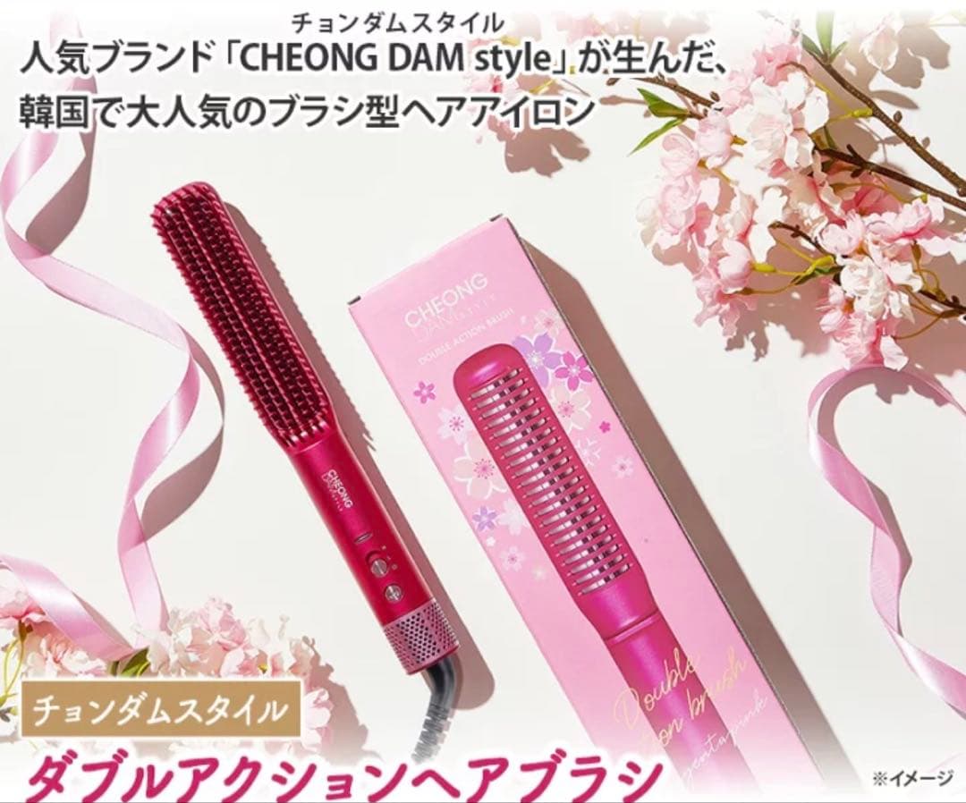 【新品未使用】チョンダムスタイル ダブルアクションブラシ