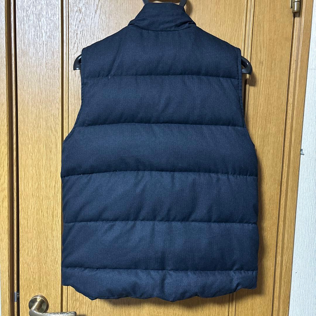 VAN JAC ネイビー ダウンベスト