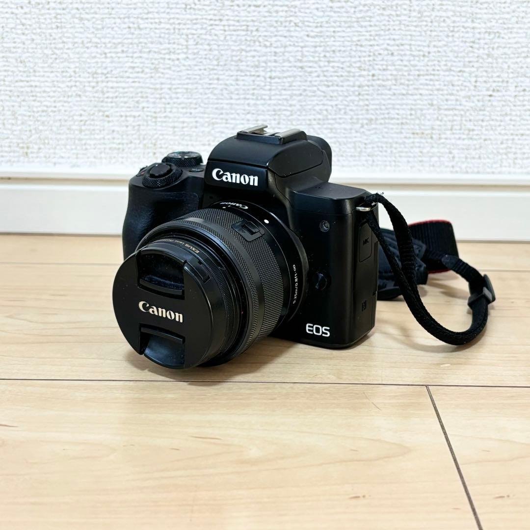 Canon EOS Kiss M ダブルレンズ　レンズ保護　クリーニングキット