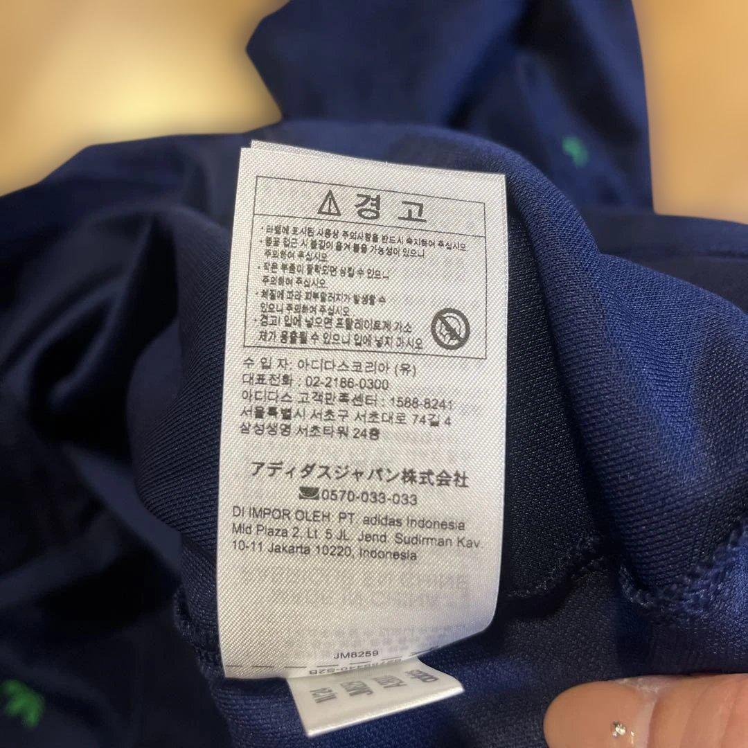 adidasオリジナルスゴルフ　ネイビー ポロシャツ Mサイズ