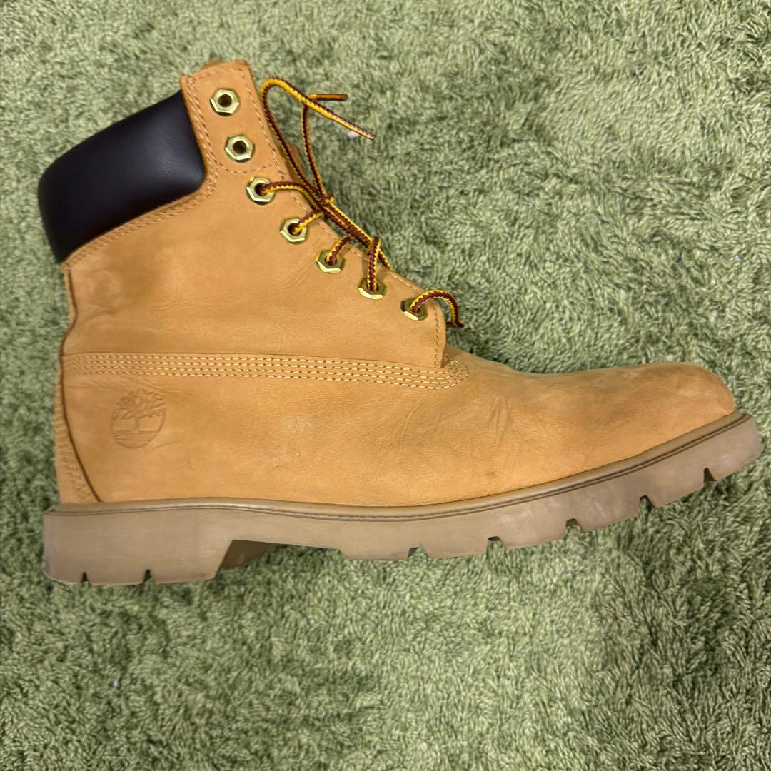 Timberland 防水スエードブーツ ベージュ