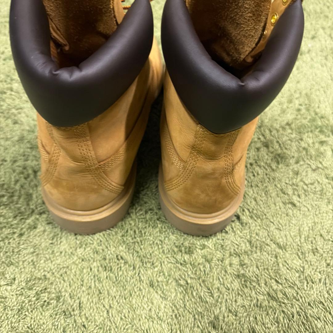 Timberland 防水スエードブーツ ベージュ