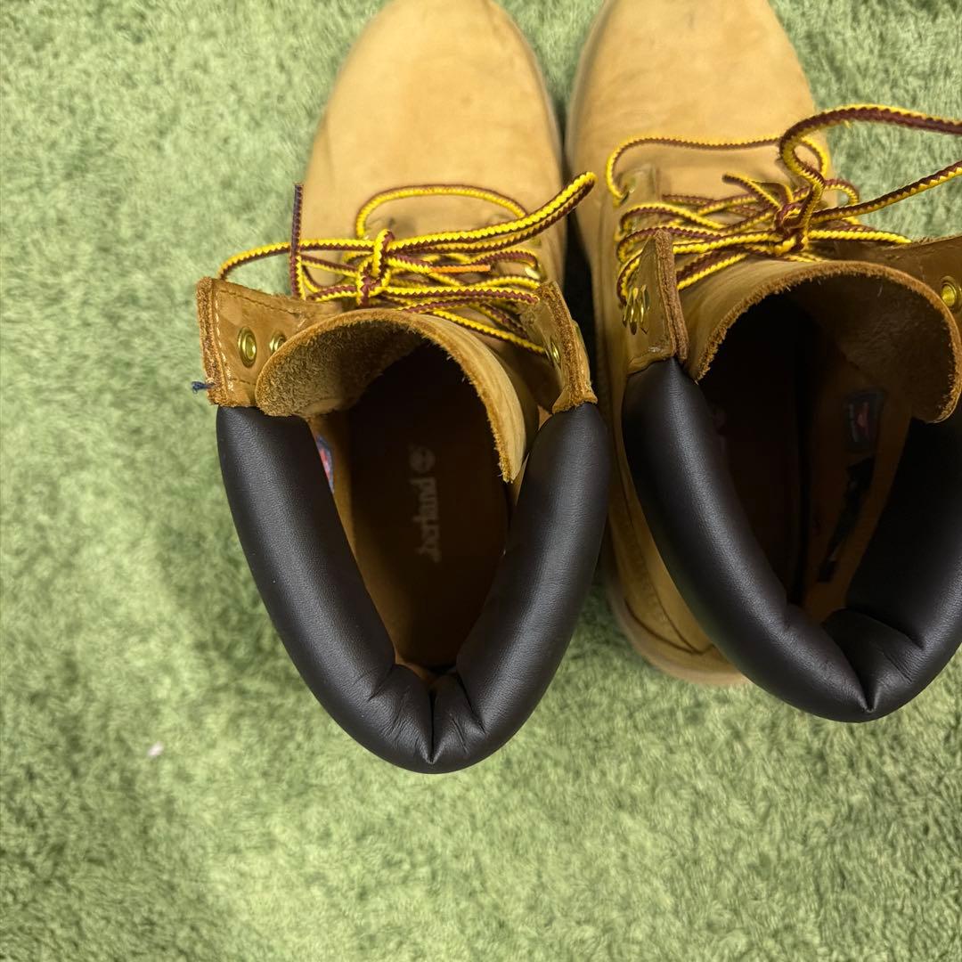 Timberland 防水スエードブーツ ベージュ