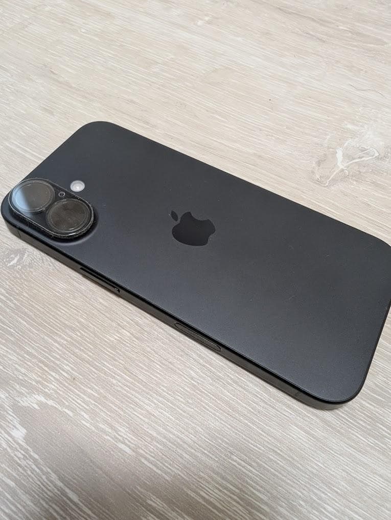 極美品 iPhone16 ブラック 512GB バッテリー100% SIMフリー