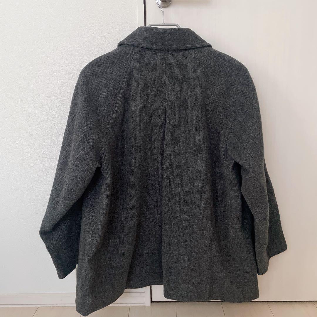 タータン様【新品タグ付】尾州ウールスーパー100Aラインコート