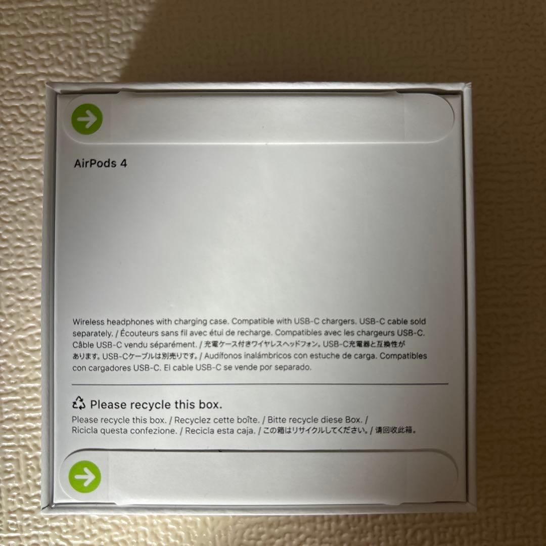 AirPods4 新品未使用未開封