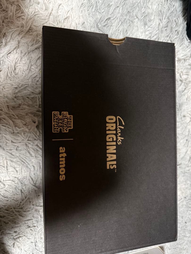 靴 Clarks Wallabee Black BLACK EYE PATCH