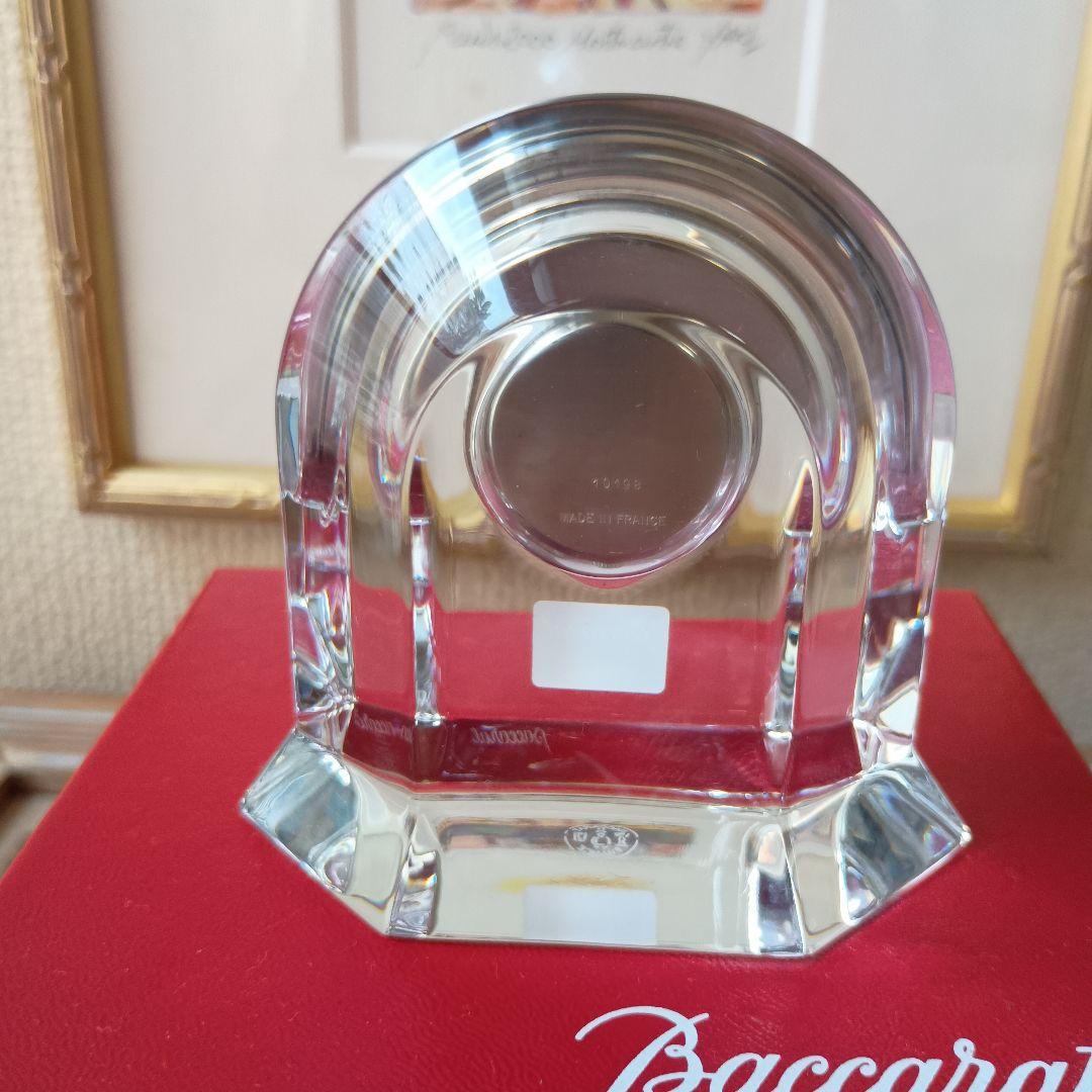 9/1のみラストPrice　新品未使用　Baccarat　VEGA 置き時計