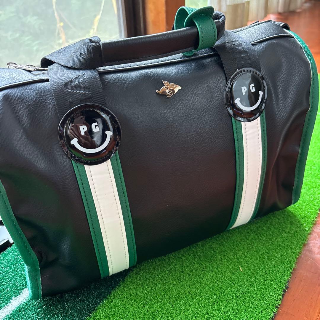 PEARLY GATES ゴルフバッグ ブラック/グリーン