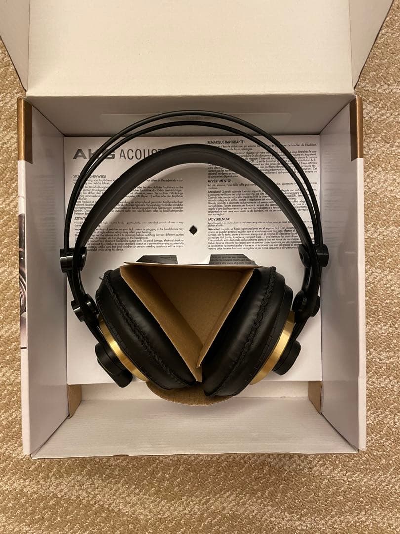 AKG K240 Studio＋Belden88761ヘッドホン用ケーブル