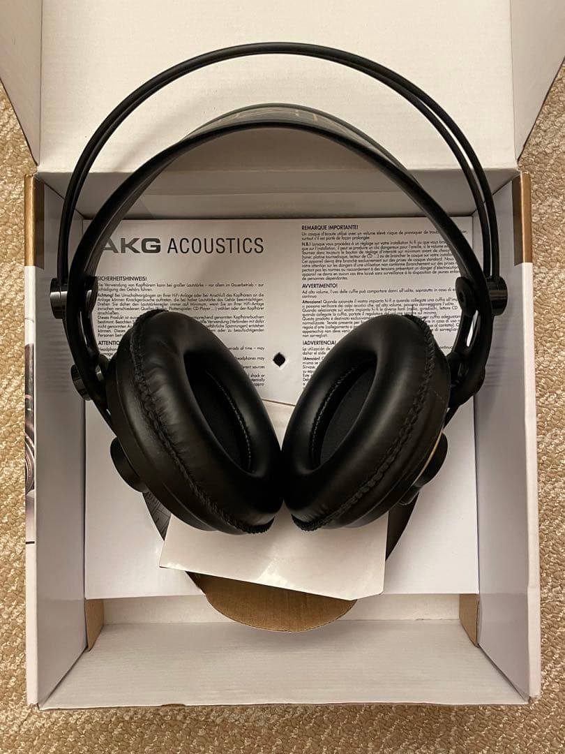 AKG K240 Studio＋Belden88761ヘッドホン用ケーブル