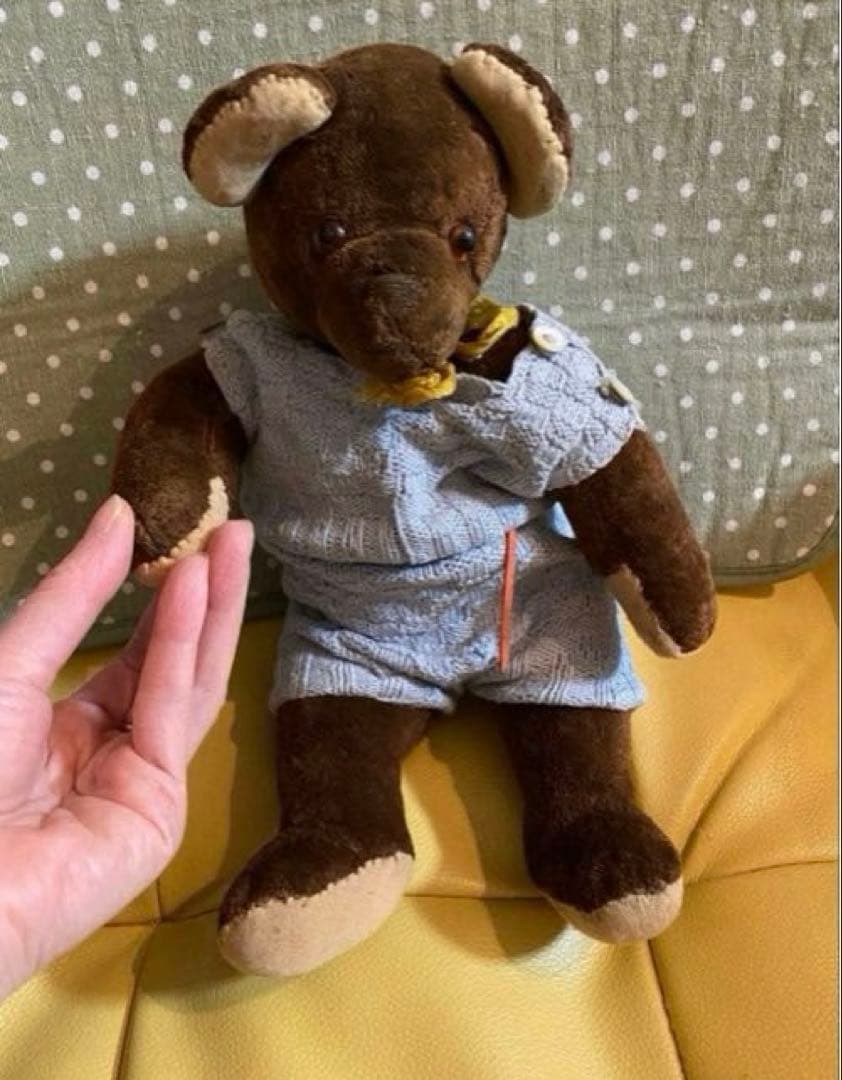 【希少】アンティークテディベア 1930年～1940年頃