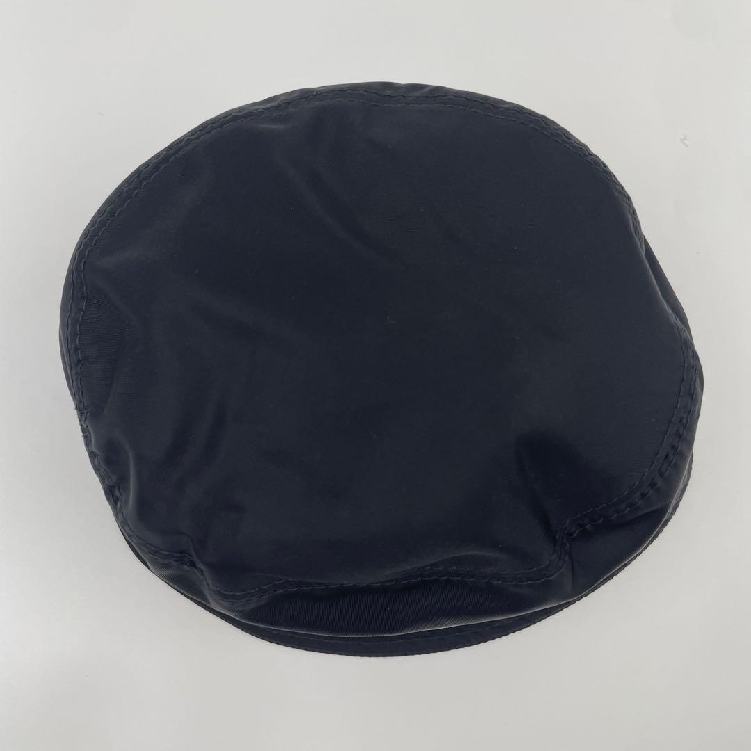 【✨未使用級現行】 プラダ バゲットハット 三角ロゴ RE-NYLON ブラック