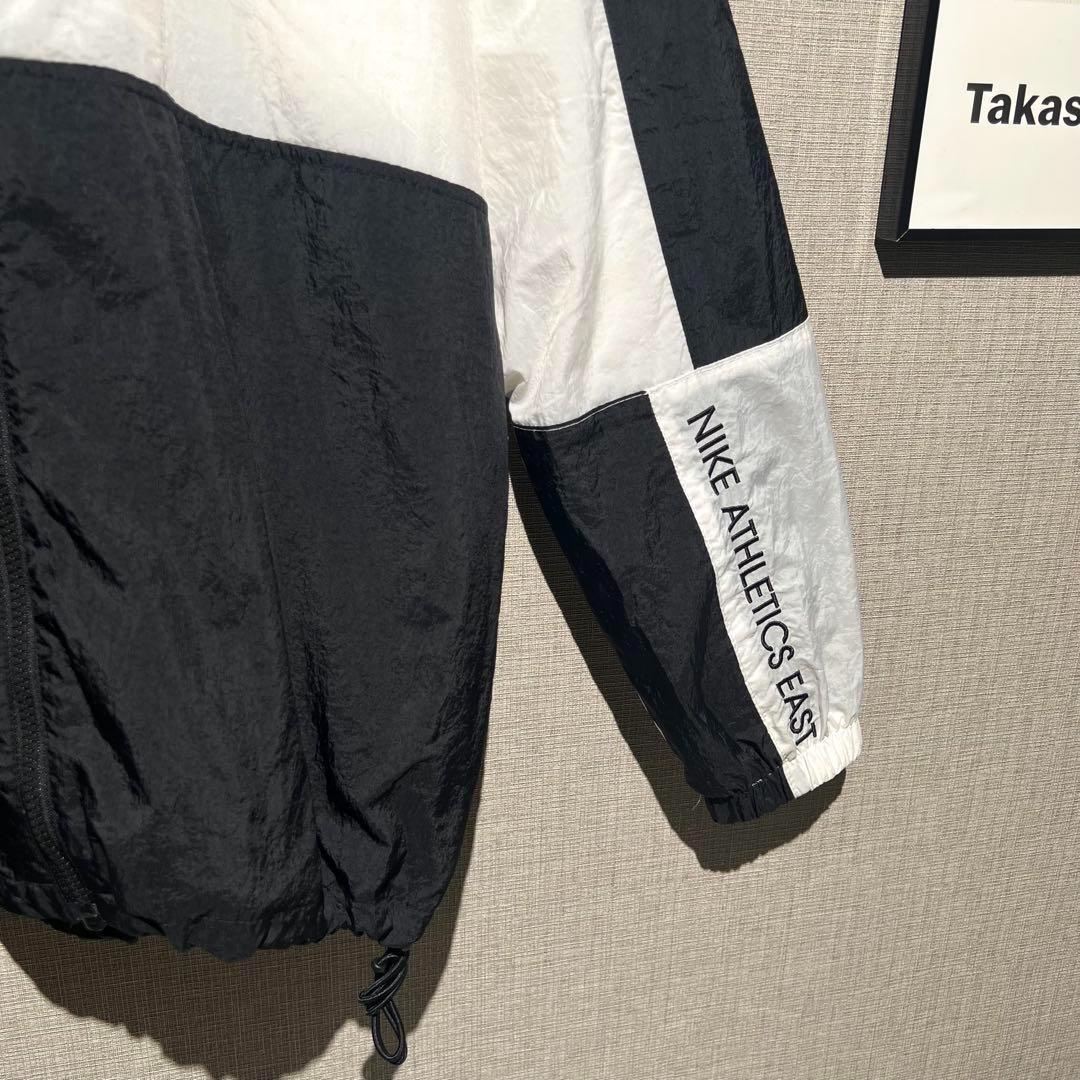 NIKE ナイロンセットアップ ジャージ ウィンドブレーカー パーカー ブラック