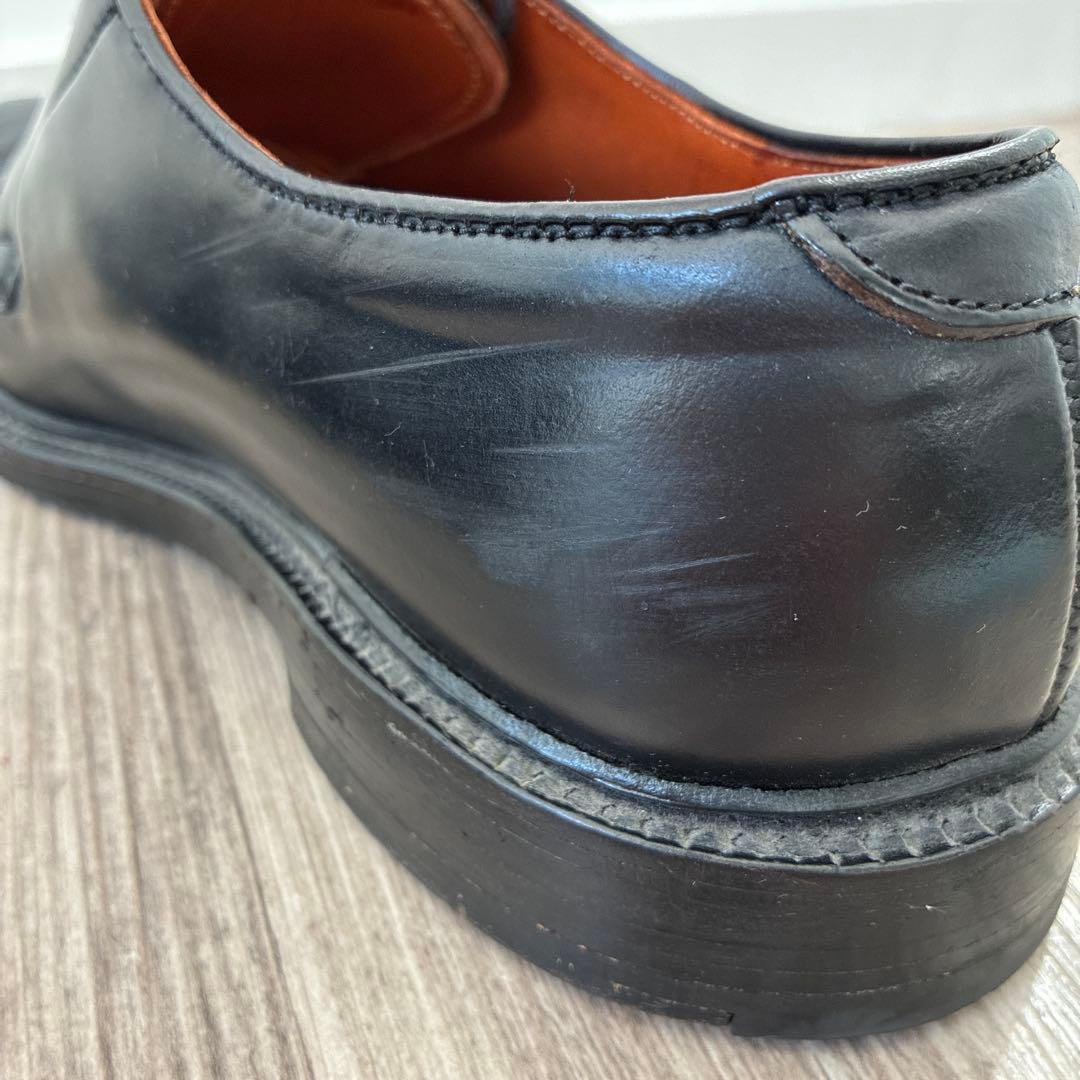 Alden 9901 プレーントゥ 黒 7 1/2 Dオールデン コードバン