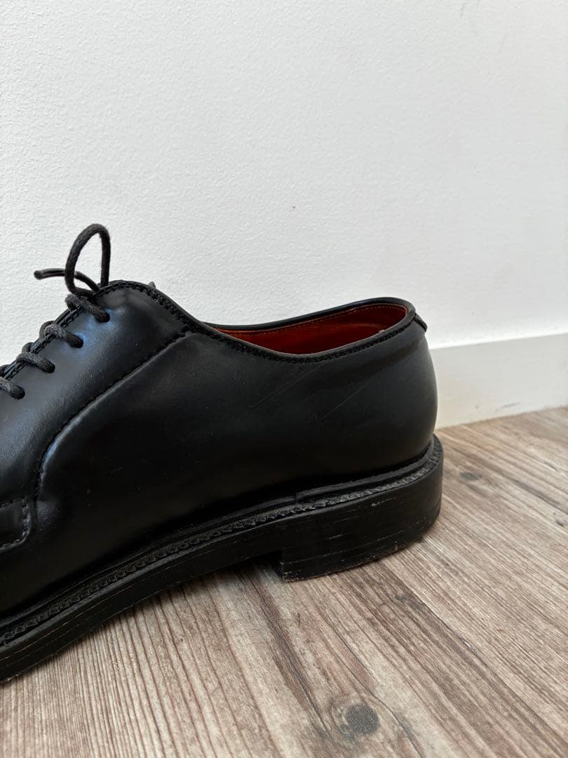 Alden 9901 プレーントゥ 黒 7 1/2 Dオールデン コードバン