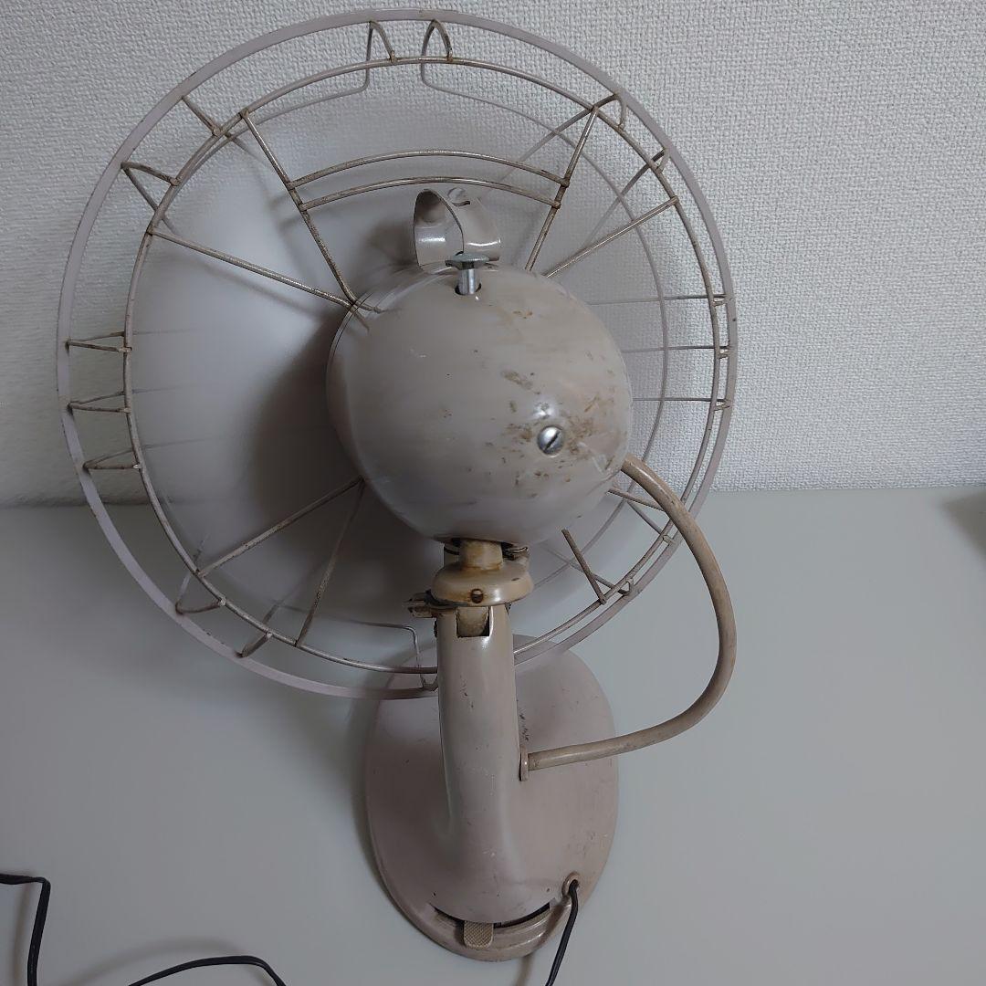 【アンティーク】東芝 4枚羽 金属製　扇風機 エレクトリックファン
